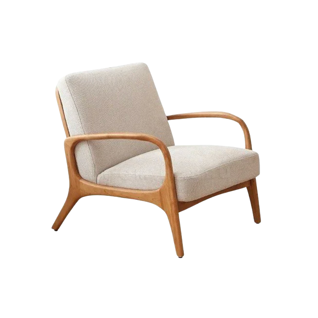Classic armchair Melbury made from premium walnut wood with artisanal craftsmanship